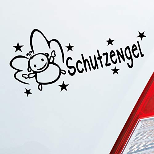 Hellweg Druckerei Schutzengel Fahrt Schutz Engel Angel Guard Auto Aufkleber Sticker Heckscheibenaufkleber