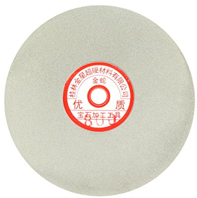 Sourcingmap 6-inch Grit 800 Diamond Coated Flat Lap Wheel Grinding Sanding Polishing Disc