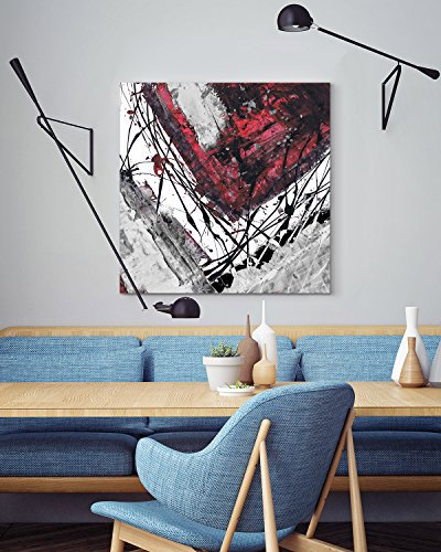 Paul Sinus Art I Need You Baby (Mona) – 60 x 60 cm Quadro da parete moderno senza tempo ed elegante