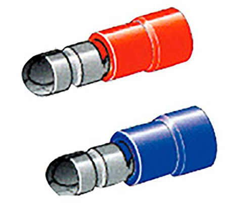 CILINDRICO MASCHIO ROT 4mm SET 10 STÜCK