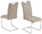 Reality Import Jenny Schwingstuhl 2er-Set, Polyester, Latte, 43 x 58 x 98 cm