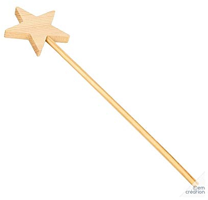 Artemio Baguette Magique en Bois 23 cm, Beige