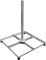 SkyRevolt Balkonständer Stahl 4x30x30 TWD Holland mit Mast Sat Flachdachständer Halterung für Satellitenschüssel