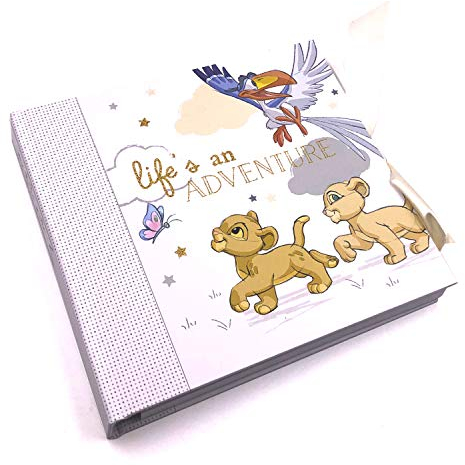 Disney - Album fotografico Magical Beginnings per bambini, motivo: Re Leone (Simba), DI553