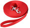 HAPPY HACHI Schleppleine für Hunde, 3m /5m /10m /15m /20m /25m /30m /33m Nylon Hundeleine mit Handschlaufe, Trainingsleine mit D-Karabiner,Lange Hundeleine,für Gehorsamkeitstraining (Rot, 3)