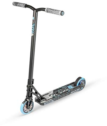 Madd Gear MGX Freestyle Stunt Scooter Pro Tretroller Kickscooter Roller Stuntscooter (schwarz/blau)