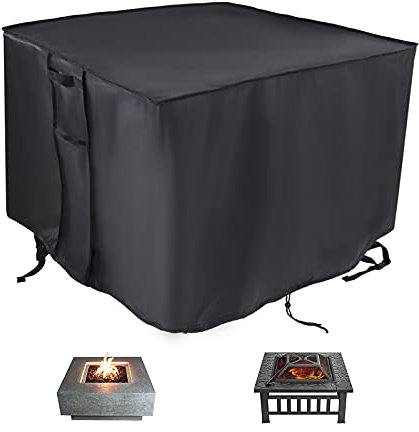 Hohong Housse de protection imperméable pour brasero à gaz 76 x 76 x 63 cm