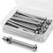 (15 Ensemble) M6 x 70mm 304 acier inoxydable Bouton vis à tête hexagonale et écrous