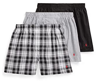Polo Ralph Lauren Herren-Boxershorts aus Baumwollstrick im klassischen Schnitt, 3er-Pack