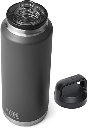 YETI Rambler Flasche Mit Chug-verschluss, Charcoal, 46oz (1.4L)