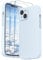SURPHY Compatible with iPhone 14 Case with Screen Protector, Liquid Silicone Protection for Each Lens Shockproof Thickened Rubber Cover for iPhone 14 6.1 inch 2022, Cloud Blue