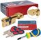 MAUER NW5 Bombin de Seguridad 31x31 Color Laton con Pomo + Destornillador, Cilindro Bombillo Reforzado Anti Impresioning Anti Rotura AntiBumping Anti-Taladro Leva Anti-Extracción Cerradura