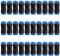 GUNGY Connettore Pneumatico 8mm Raccordo Aria Compressa in Plastica Pneumatica Raccordi Rapidi Connettori a Pressione Diritto Accessori per Utensili Pneumatici 30 Pezzi