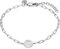 Guido Maria Kretschmer Damen-Armband 925er Silber 2 Diamant One Size Silber 32020396