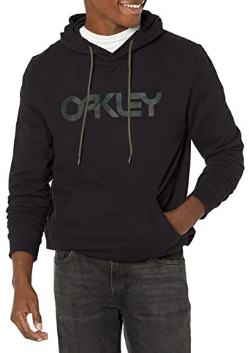 Oakley Men's B1b Pullover Hoodie 2.0 Hooded Sweatshirt, Black/B1b Camo Hunter, L