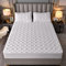 JIANINGHOME maschinenwaschbar,150x200,Mikrofaser Gesteppte Matratzenauflage Matratzenschoner Unterbett - atmungsaktiv, wärmeregulierend,Weiß-4
