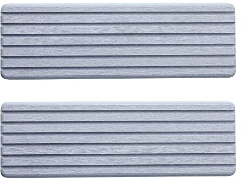 NiuYichee 2 PCS Water Absorbent Diatomite Coasters with Grooves(12 x 4 inches), Water Absorbing Stone Used for Hand soap & Cups & Drinks Bottles & Plants and Cosmetic Bottles