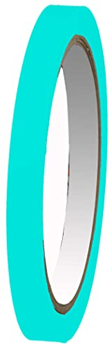 INDIGOS UG - Klebeband Mint glänzend - 10m x 20mm - Zierstreifen Auto Zubehör - Felgenaufkleber Motorrad - Autofolie - Boot Modellbau - Dekorstreifen Seitenstreifen Tuning