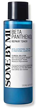 SOME BY MI Beta-Panthenol Toner reparieren – 5,07 Unzen, 150 ml – Wiederaufbau der Hautbarriere mit Beta-Sitosterol und Panthenol – Täglicher Gesichtstoner mit feuchtigkeitsspendender