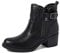 QUEEN HELENA Stivaletti Bassi Traforati con Tacco Basso Casual Donna X30-107 (Nero, Sistema Taglie Calzature EU, Adulto, Donna, Numero, Media, 39)