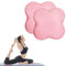 Ginocchiere Yoga 2 Pezzi, 20 x 20cm Tappetino Antiscivolo per L'equilibrio - Protegge Ginocchia, Gomiti e Articolazioni - per Ginnastica, Pilates, Aerobica (Rosa)