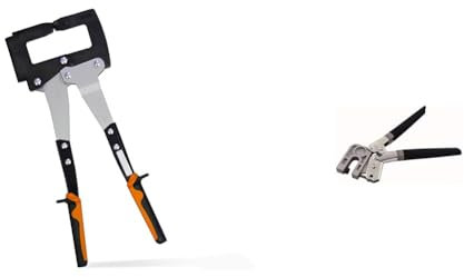 EDMA 60355 OOB10060 Pince à sertir Montants Dos à dos-060355 & Fartools 212002 Pince pour Rail à placoplâtre