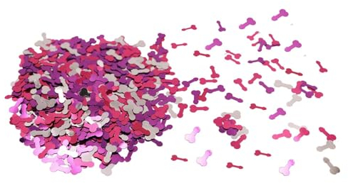45 Gramm Bachelorette Party Konfetti Brautparty Tischpailletten Junggesellinnenabschied Tischkonfetti Streuteile für Partydekorationen