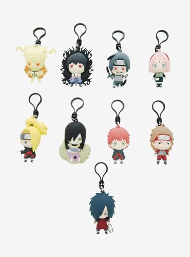 Hot Topic Naruto Shippuden Série 6 Porte-clés figurine Sac aveugle Multi Aucun
