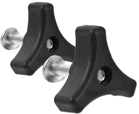 BESPORTBLE 2 Set di Bulloni E Dadi per Maniglia del Tosaerba per Taglio Ad Alta velocità Accessorio Ergonomico con Triangolare