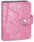 Fintie Mini Fotoalbum für 2x3 Zoll Filme - 52 Taschen kleine Alben für Fujifilm Instax Mini Sofortbildkamera/Polaroid Hi-Print Bilder, Kpop Fotokartenhalter Binder, Glitzerndes Rosa