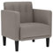 vidaXL Sessel mit Armlehnen Taupe 53 cm Stoff, Sofasessel, Fernsehsessel, Relaxsessel, Einzelsofa, Relaxsofa, Loungesessel, Wohnzimmer Sessel