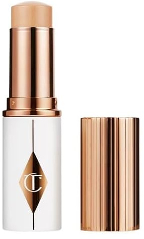 Charlotte Tilbury Original Unreal Skin Sheer Glow Tint Feuchtigkeitsspendende Foundation Stick | 9 Gramm | by Bella (7,5 Medium, 9 g (1 Pack)