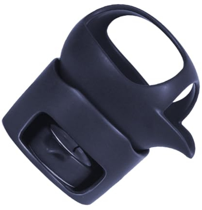 Toyvian Mini Hornillo Portátil para Hornear Té de Cerámica Marrón Asas y Soporte para Vela, Adecuado para Aromatizar Infusiones Hogar