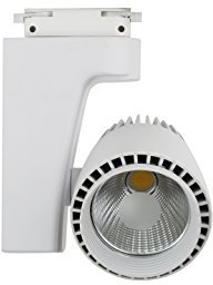 ONSSI LED-Strahler 30W 3000lm für einphasige 2-Draht-Stromschiene, Neutral weiß 4000K-LED-Strahler für Vitrinen, gewerbliche Geschäfte