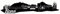 Samunshi® Bonn Skyline Aufkleber Sticker Autoaufkleber City Gedruckt - 100x23cm schwarz