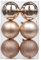10CM Weihnachtsdeko Weihnachtskugeln, 6 Stücke Bruchsiche Christbaumkugeln Ornamente Weihnachtsbaumschmuck für Weihnachtsbaum Christbaumkugeln Weihnachtsdekoration Kugeln