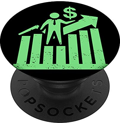 Economics Money Economist Expert Capitalism Econometriker PopSockets mit austauschbarem PopGrip