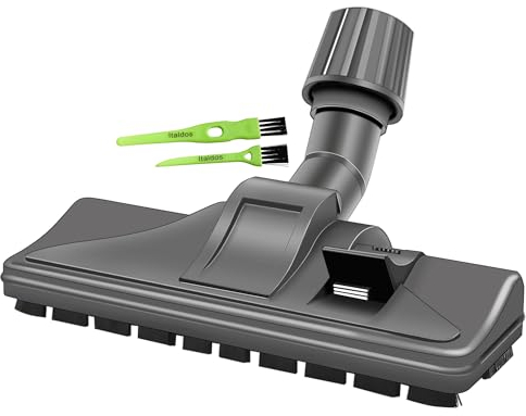 Italdos Spazzola universale per aspirapolvere, spazzola da pavimento con connettore regolabile da 30 a 38 mm, compatibile per AEG Electrolux Bosch Einhell Karcher Nilfisk Siemens