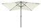 BIGTO Parasol de jardin avec LED, mât en acier polyester, parasol déporté pour terrasse, sable, 2 x 3 m, sable