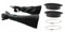 Sandstrahlhandschuhe 600 mm mit Montage set für Sandstrahlkabine SBC 220 350 420 990