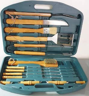 VALISE 17PCES. TOUT POUR LE BARBECUE