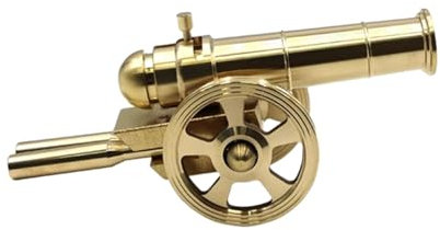 Sharplace Kanone Modell Souvenir Handwerk Mini Dekorative Feng Shui Figur Statuen für Bücherregal Büro Tisch Ornament Dekoration