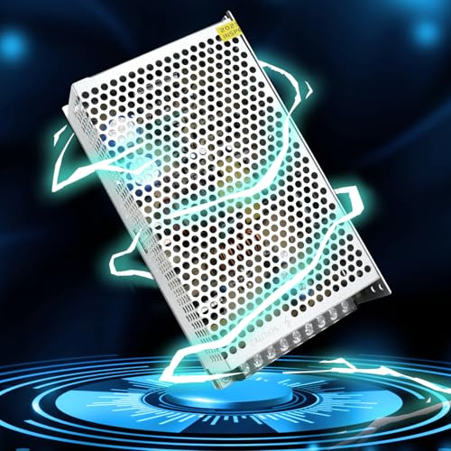 LightingWill Alimentatore di rete 24 V, 10 A, 240 W, trasformatore LED, trasformatore AC 230 V a DC, 24 Volt, adattatore trasformatore per strisce LED, stampante 3D, CCTV, illuminazione a LED