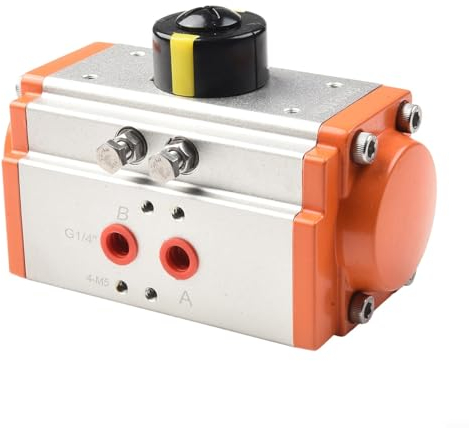 HEBEOT 90° drehbarer pneumatischer Kugelhahn-Kolben-Pneumatik-Stellantrieb, pneumatischer Kopfantrieb, Absperrventil-Stellantrieb (AT52)