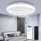 papasbox Deckenleuchte mit Ventilator 47cm | 3 Farbtemperatur 6 Geschwindigkeiten 65W LED Deckenventilator mit Beleuchtung Lampe | Deckenlampe Fernbedienung Dimmbar für Wohnzimmer Schlafzimmer