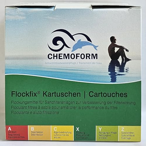 Chemoform Flockfix Kartuschen 1 kg 8X Flockkartuschen à 125 g