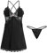 DKLOVIFU Partner Pyjama Negligee Damen Strapsstrümpfe & Strumpfhalter Sexy Bettwäsche Bandagen Schwarz Sex Unterwäsche für Die Frau Extrem Dessous Body Frauen Sexy Weihnachts Dessous Sexy