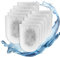 Editbar Filtri di Ricambio modificabili per ReptoFilter – Materiale filtrante per acquari con Carbone Attivo e Cotone filtrante (per Tetra EasyCrystal Filter Pack C600)
