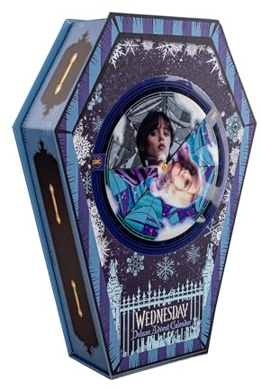 CINEREPLICAS - Wednesday Addams Adventskalender Deluxe 2025 - Offiziell lizenziert