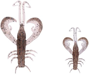ZECK - Gummikrebs - Action-Craw - Edward | 4,5 cm (6 Stück)